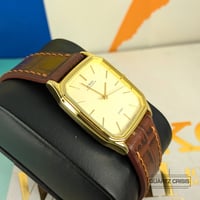 Image 5 of 1992 Citizen Forma Quartz 'Tank' Gold Dress Watch (6031-G0T664)