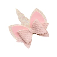 Image 1 of Bow Die Cut # 124 Unicorn