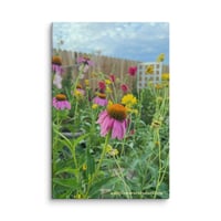 Image 1 of Wildflower Garden - 12” X 18” Canvas Print