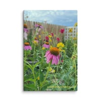 Image 1 of Wildflower Garden - 8” X 12” Canvas Print