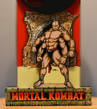Image 5 of Mortal Kombat “Goro” 3D Hand Crafted Wooden Wall Hanging Artwork