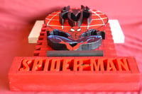 Image 10 of Spider-Man Hand Crafted 3D Wooden Diorama Wall Décor