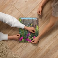 Image 2 of  Wildflower Zen Garden - Jigsaw Puzzle - 252 Pieces
