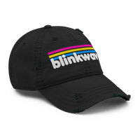 Image 3 of blinkwave cap (distressed black)
