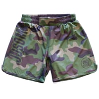 Image 1 of JJSOM WOODLAND CAMO NOGI SHORTS