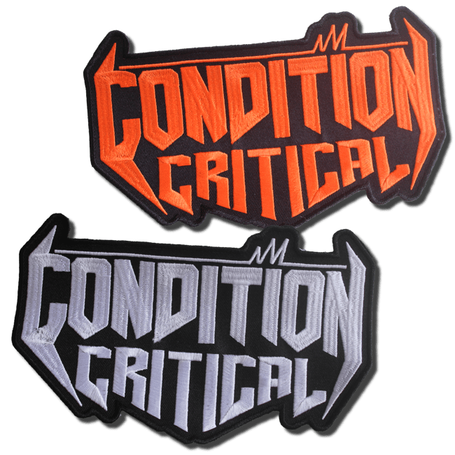 Condition Critical - Logo Back Patch