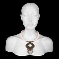 Image 2 of "Onya" Snake Vertebrae Bone Necklace