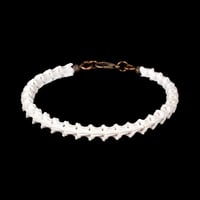 Image 3 of "Nissa" Snake Vertebrae Bone Bracelet