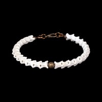 Image 3 of "Phaedra" Snake Vertebrae Bone Bracelet