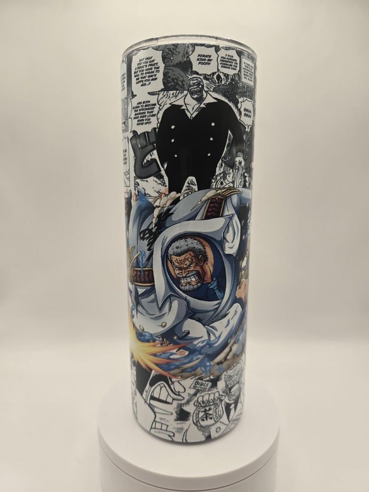 Image of Iron Will of the Sea | Anime-Inspired Manga Panel 20oz Tumbler