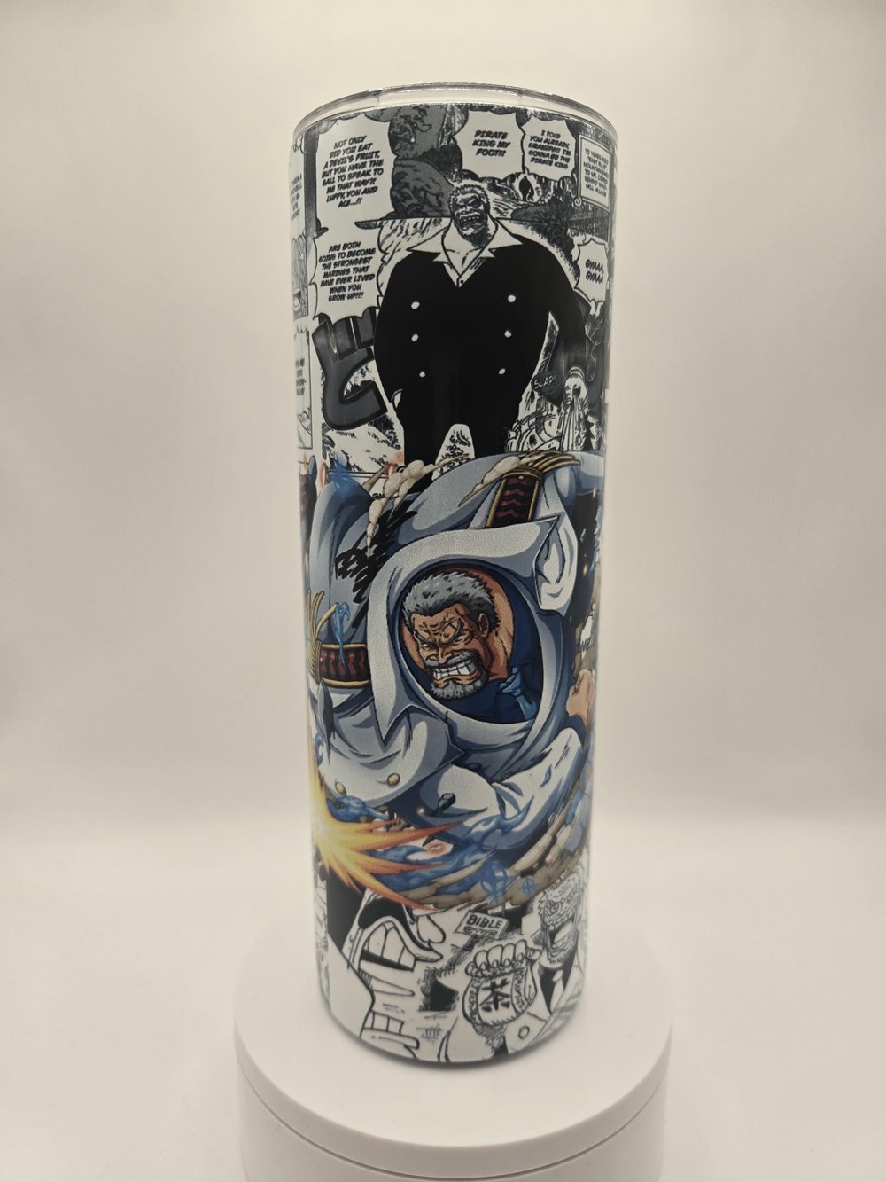 Image of Iron Will of the Sea | Anime-Inspired Manga Panel 20oz Tumbler