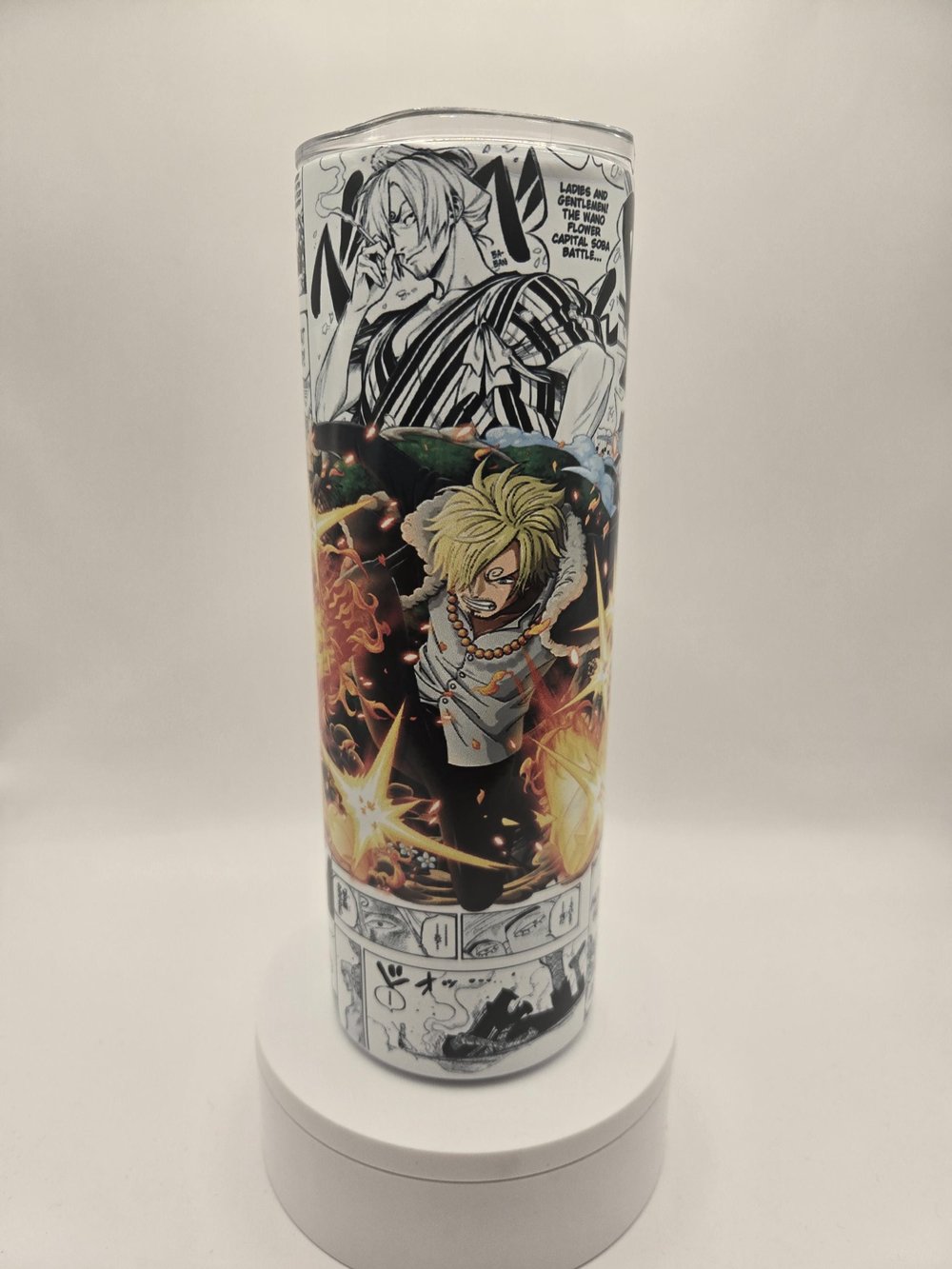 Image of 20oz Anime-Inspired Fire Fighter Stainless Steel Tumbler