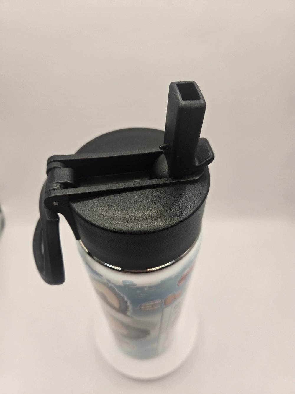 Image of Festive Mischief Holiday Tumbler | Cute Winter Critter 22oz Water Bottle - CUSTOMIZABLE