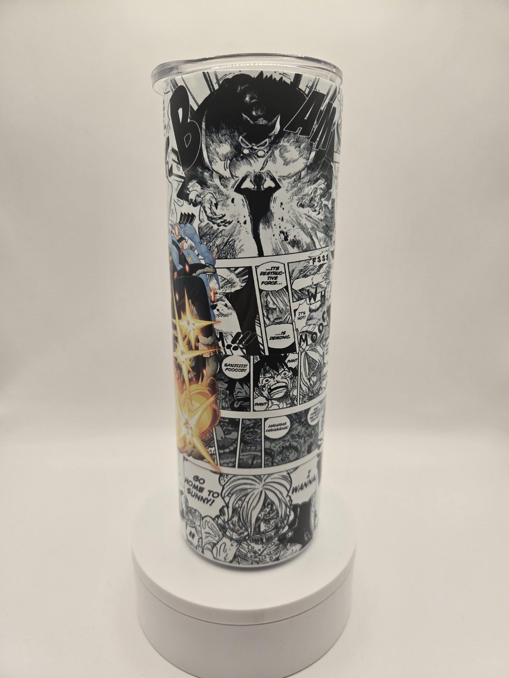 Image of 20oz Anime-Inspired Fire Fighter Stainless Steel Tumbler