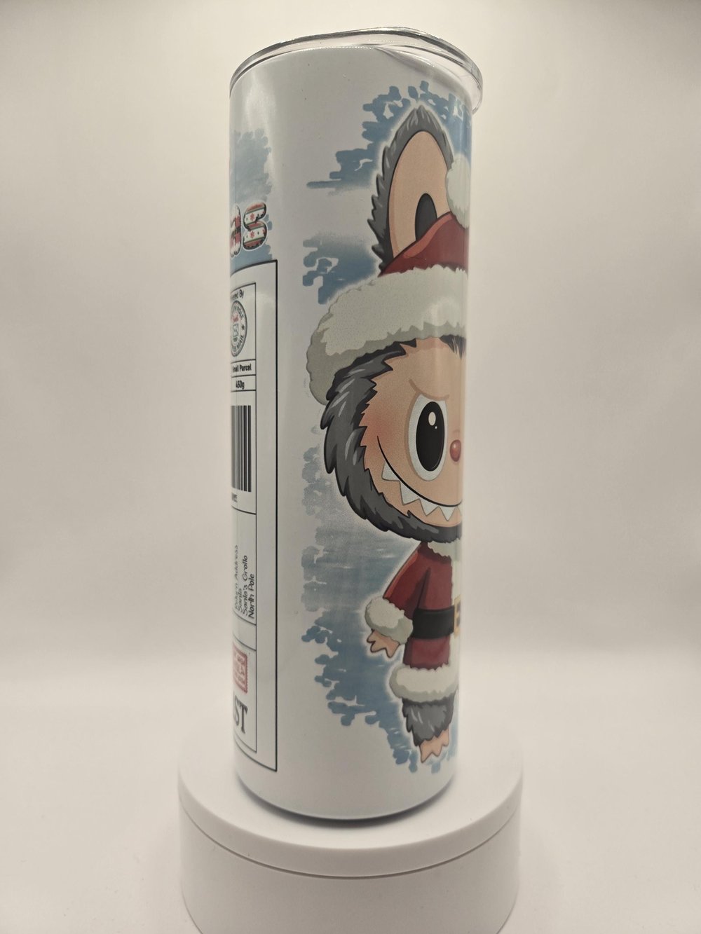 Image of Merry Christmas Monster | Cute Holiday Creature 20oz Skinny Tumbler