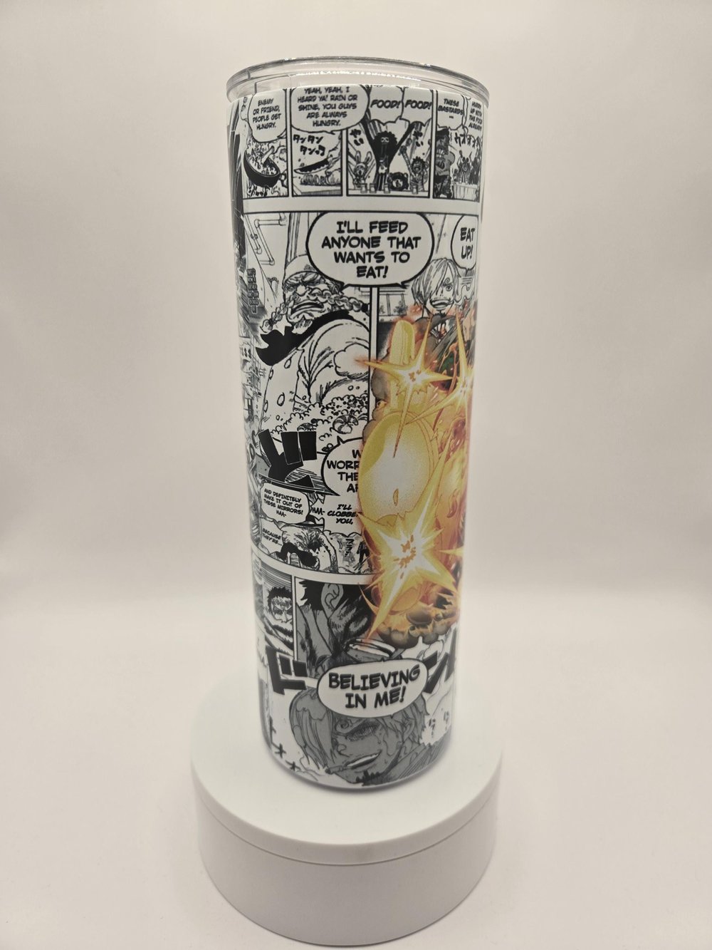 Image of 20oz Anime-Inspired Fire Fighter Stainless Steel Tumbler