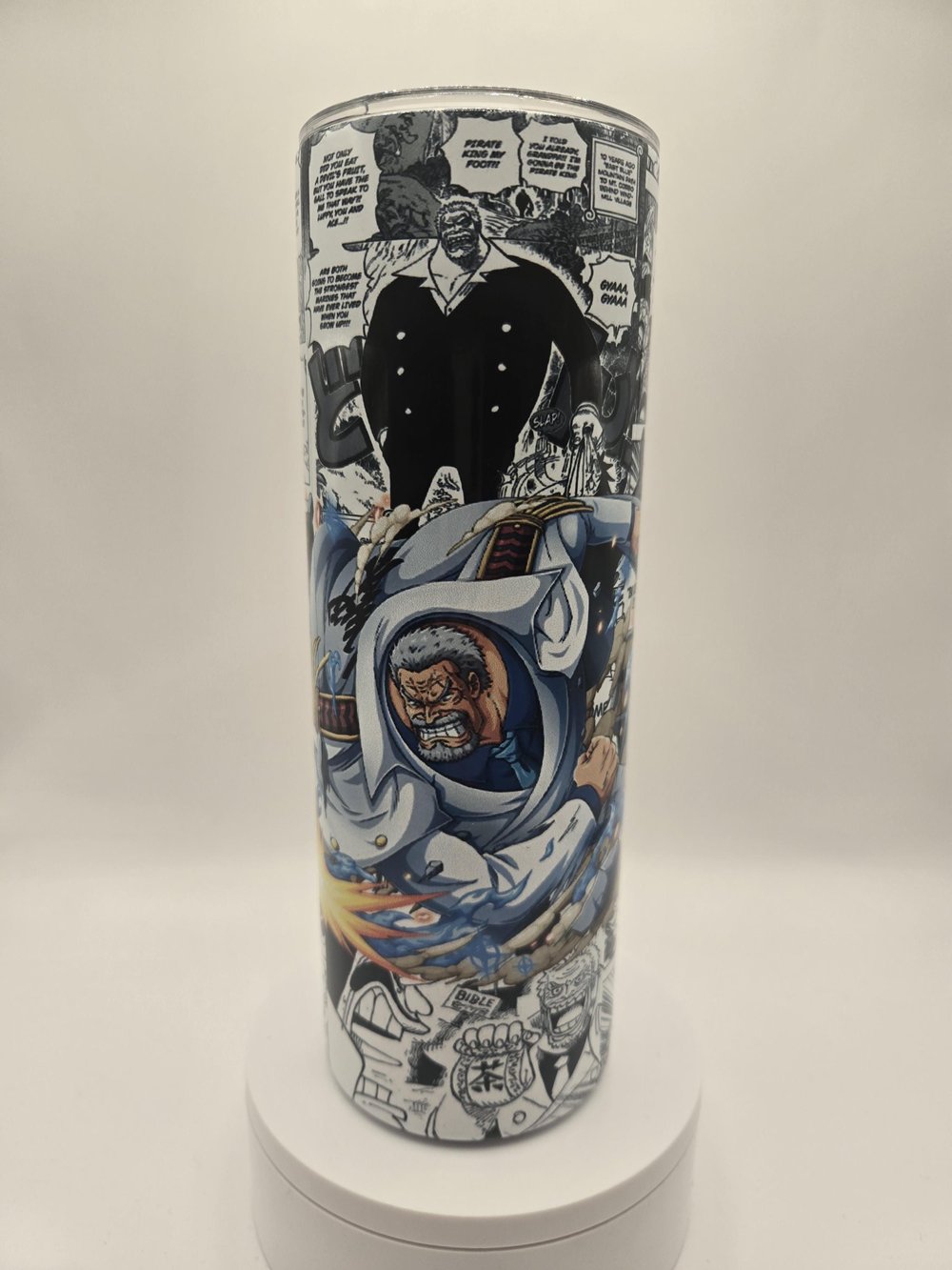 Image of Iron Will of the Sea | Anime-Inspired Manga Panel 20oz Tumbler