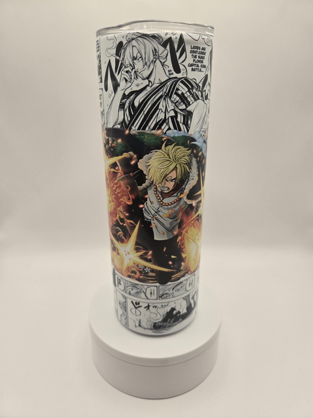 Image of 20oz Anime-Inspired Fire Fighter Stainless Steel Tumbler