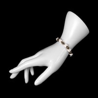 Image 1 of "Rasha" Snake Vertebrae Bone Bracelet