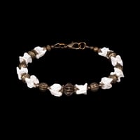 Image 3 of "Rasha" Snake Vertebrae Bone Bracelet