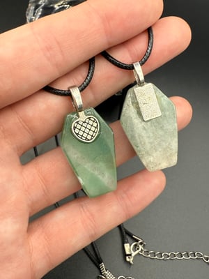 Green Aventurine Coffins