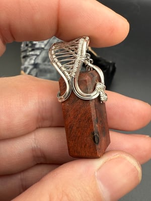 Wood Burl Pendant