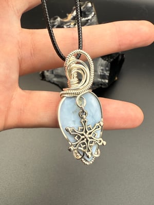 Owyhee Blue Opal w/ Snowflake