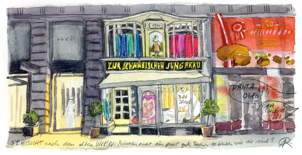 Image of Schwäbische Jungfrau - altes Wien 