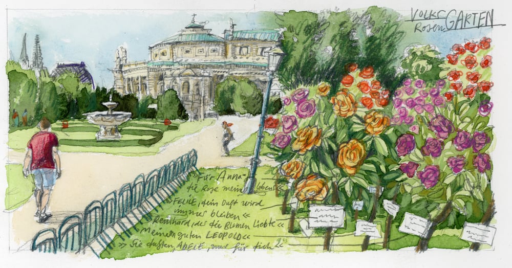 Image of Volksgarten // Wien