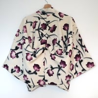 Image 3 of "Sumié Hana Mulasaki"　墨絵　花　紫