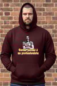 Image 1 of  FELPA " DORME PERCHE' E' UN PROFESSIONISTA"