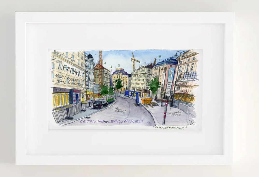 Image of Neuer Markt im Umbau // Wien