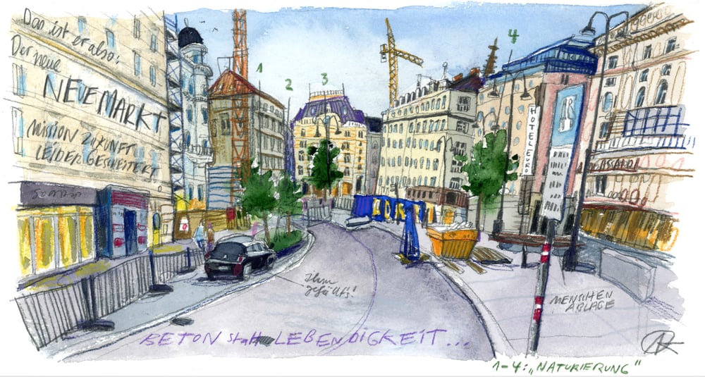 Image of Neuer Markt im Umbau // Wien