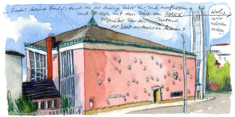 Image of Marx und der heilige Geist // Wien