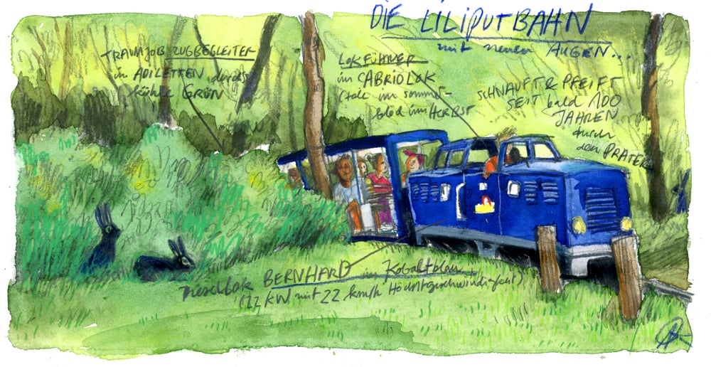 Image of Liliputbahn Prater // Wien