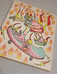 HAND DRAWN WOODEN ART INSPIRED BY JAY ADAMS