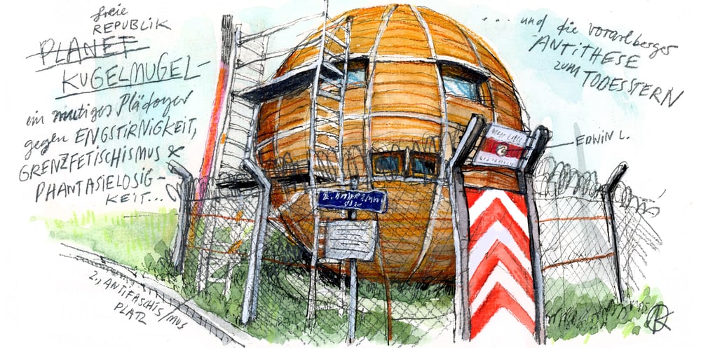 Image of Kugelmugel // Wien