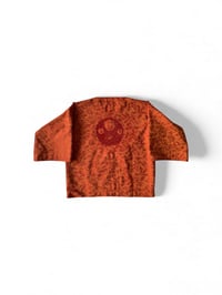 Image 2 of Kimono à motif lune rouge avec strass 