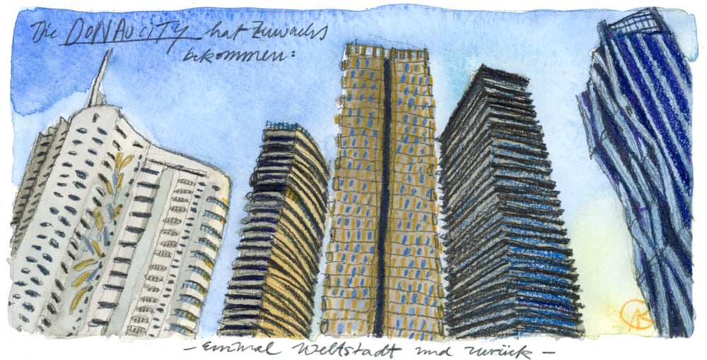 Image of Donaucity Skyscraper // Wien