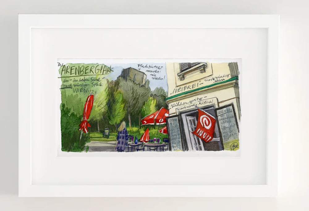 Image of MERKwürdiger Arenbergpark // Wien