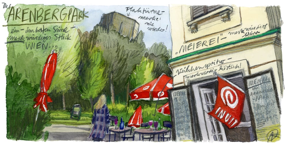 Image of MERKwürdiger Arenbergpark // Wien