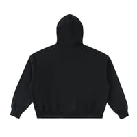 Image 2 of Hezus Fleeced Full-Zip Boxie Hoodie