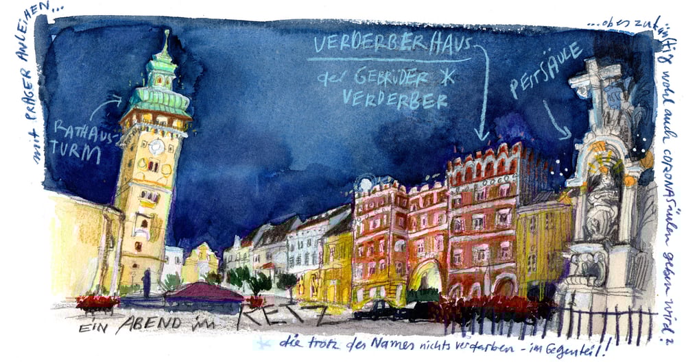 Image of Abend in Retz // Austria