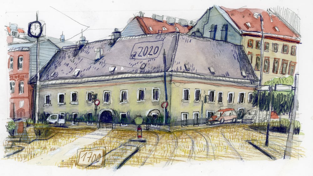 Image of In 300 Jahren einen 1/2 Meter eingebüßt  // Wien