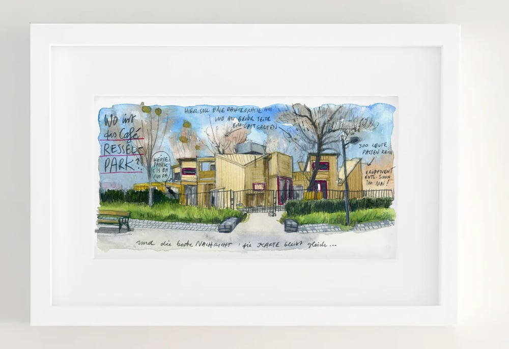 Image of Café Resselpark in the Making // Wien