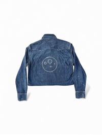 Image 2 of Chemise crop Levi's en denim avec lune en strass 
