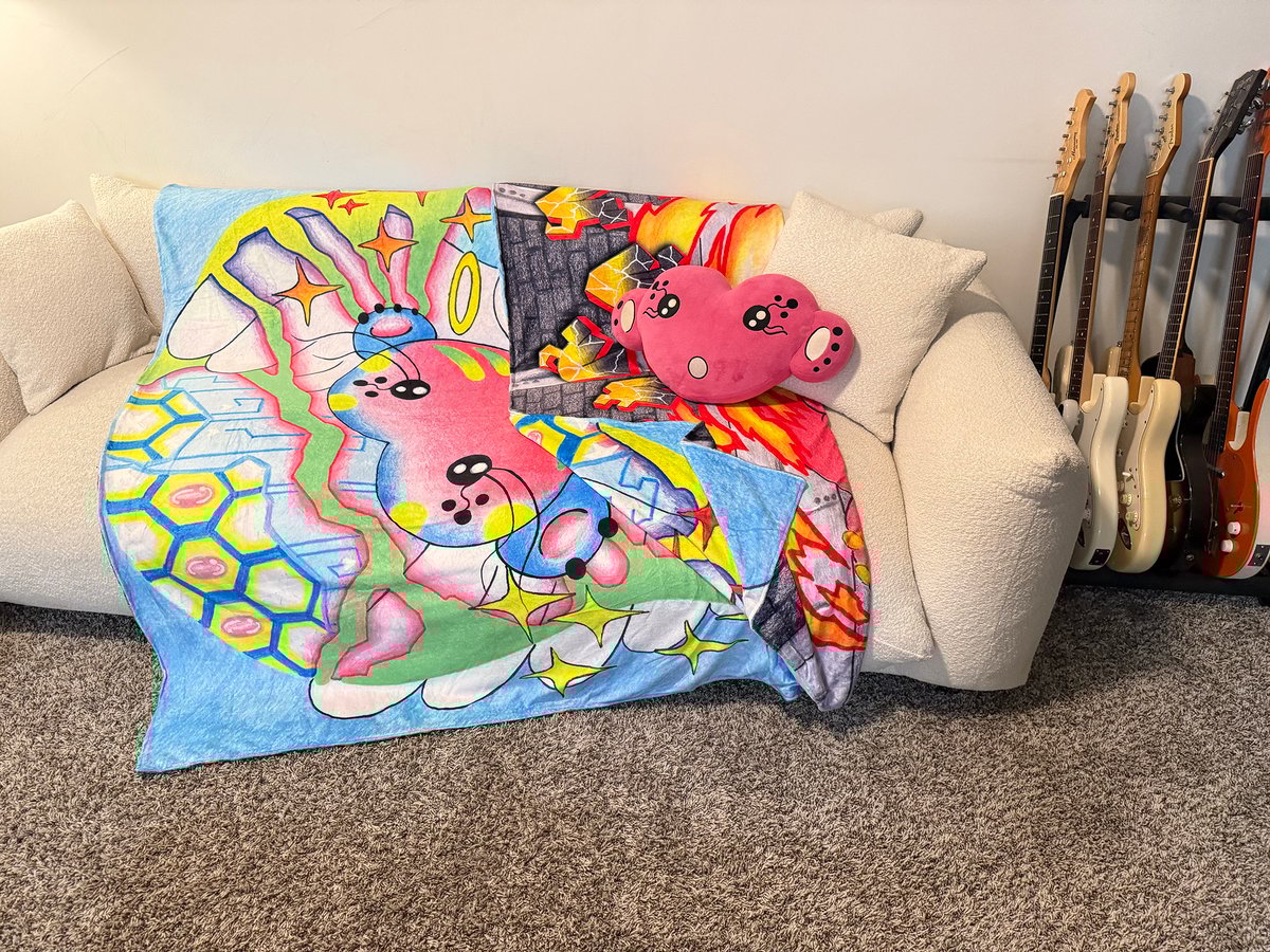 Image of Rescued and Protected 0.1 is now Reversible Blanket ♡ Limited Series