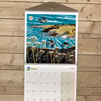 Image 3 of RSPB The Art of Birds 2026 Calendar