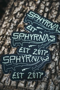 Image 3 of SPHYRNAS logo glow stickers
