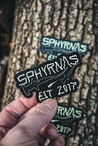 Image 2 of SPHYRNAS logo glow stickers